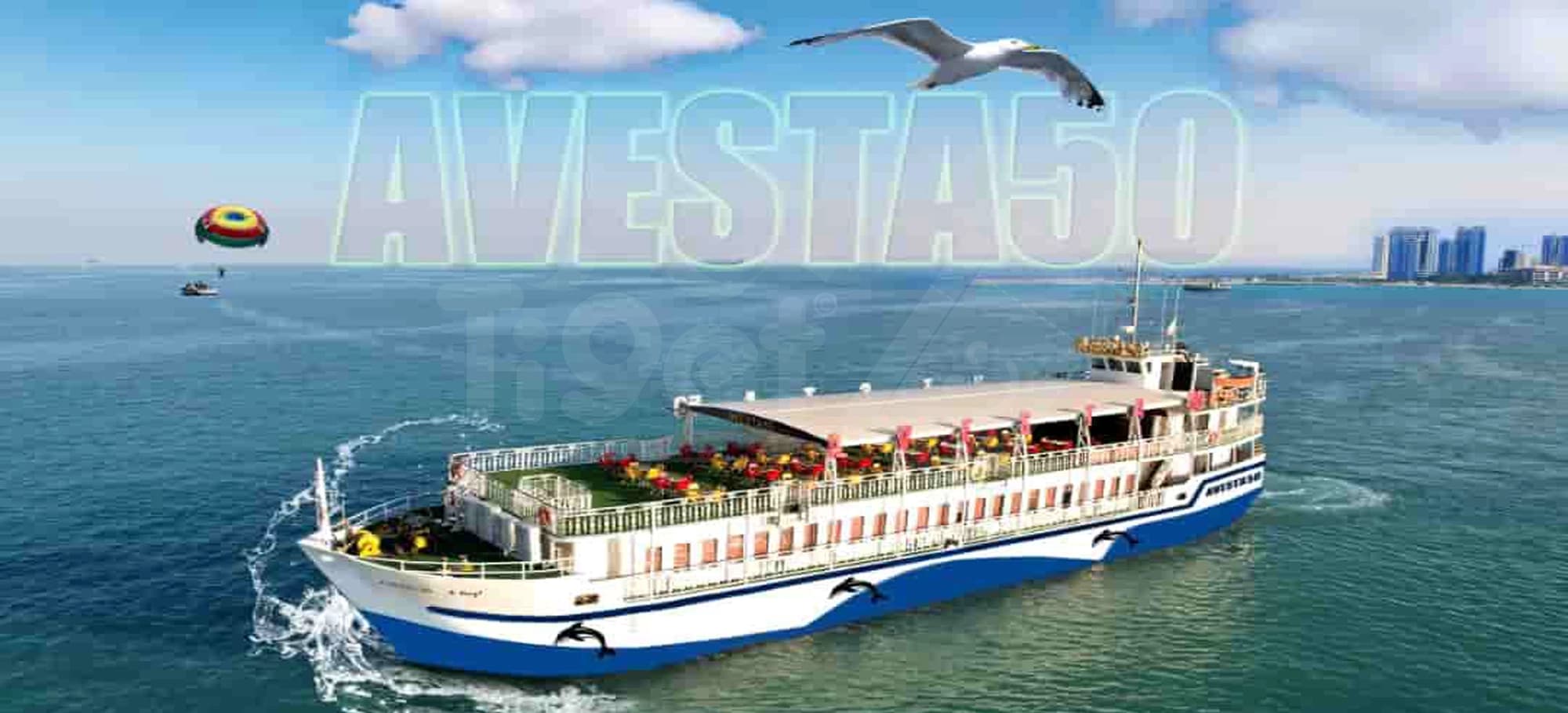 بلیط کشتی اوستا ۵۰ کیش