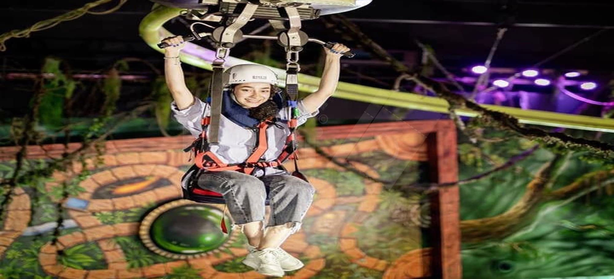 زیپ لاین ریلی میکامال کیش