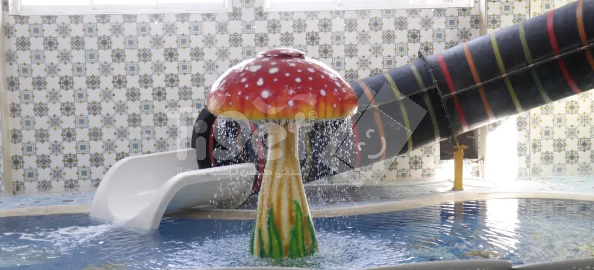 سرسره کودکان استخر یاران قم