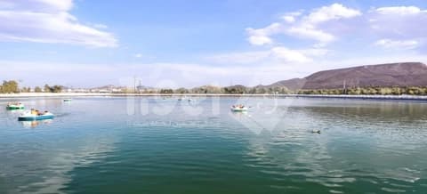 نمای دریاچه جوان قم