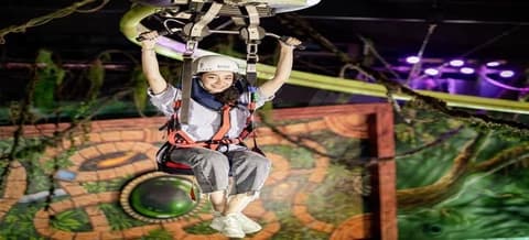 زیپ لاین ریلی میکامال کیش